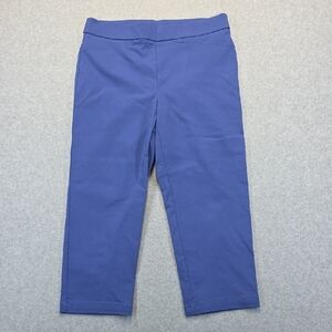 Nue Options Women's Cropped Pants in Blue
